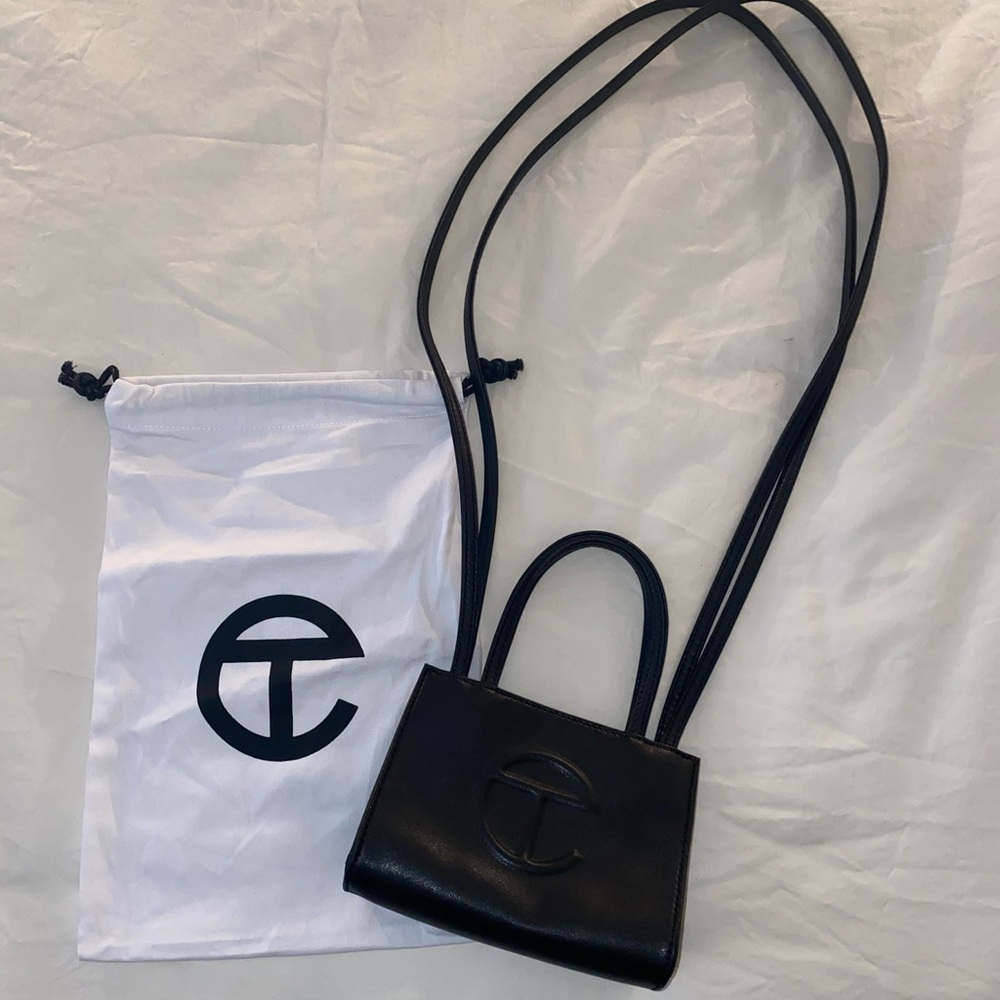 Telfar Small Black Shopping Bag